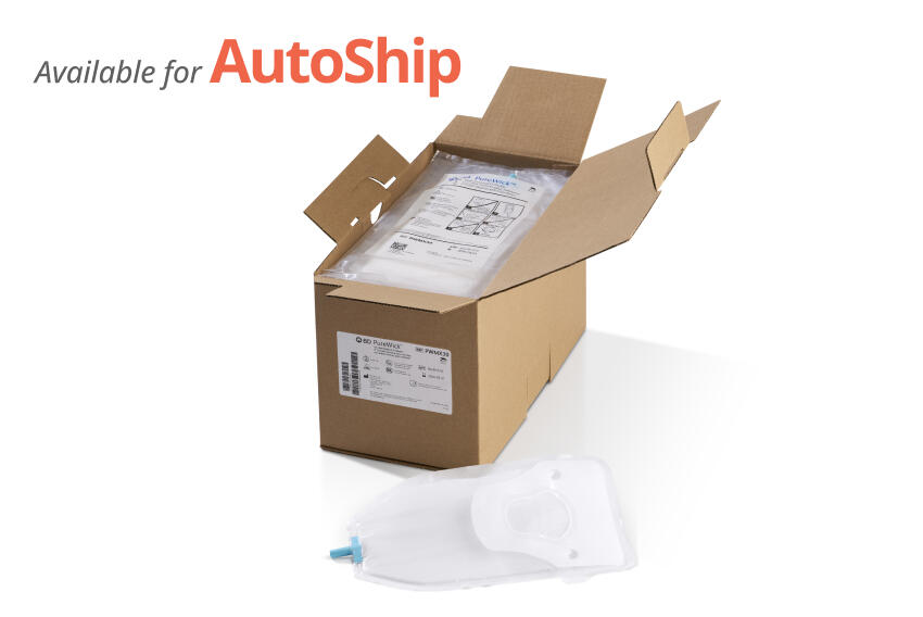 Open box of 30 PureWick&trade; Male External Catheters