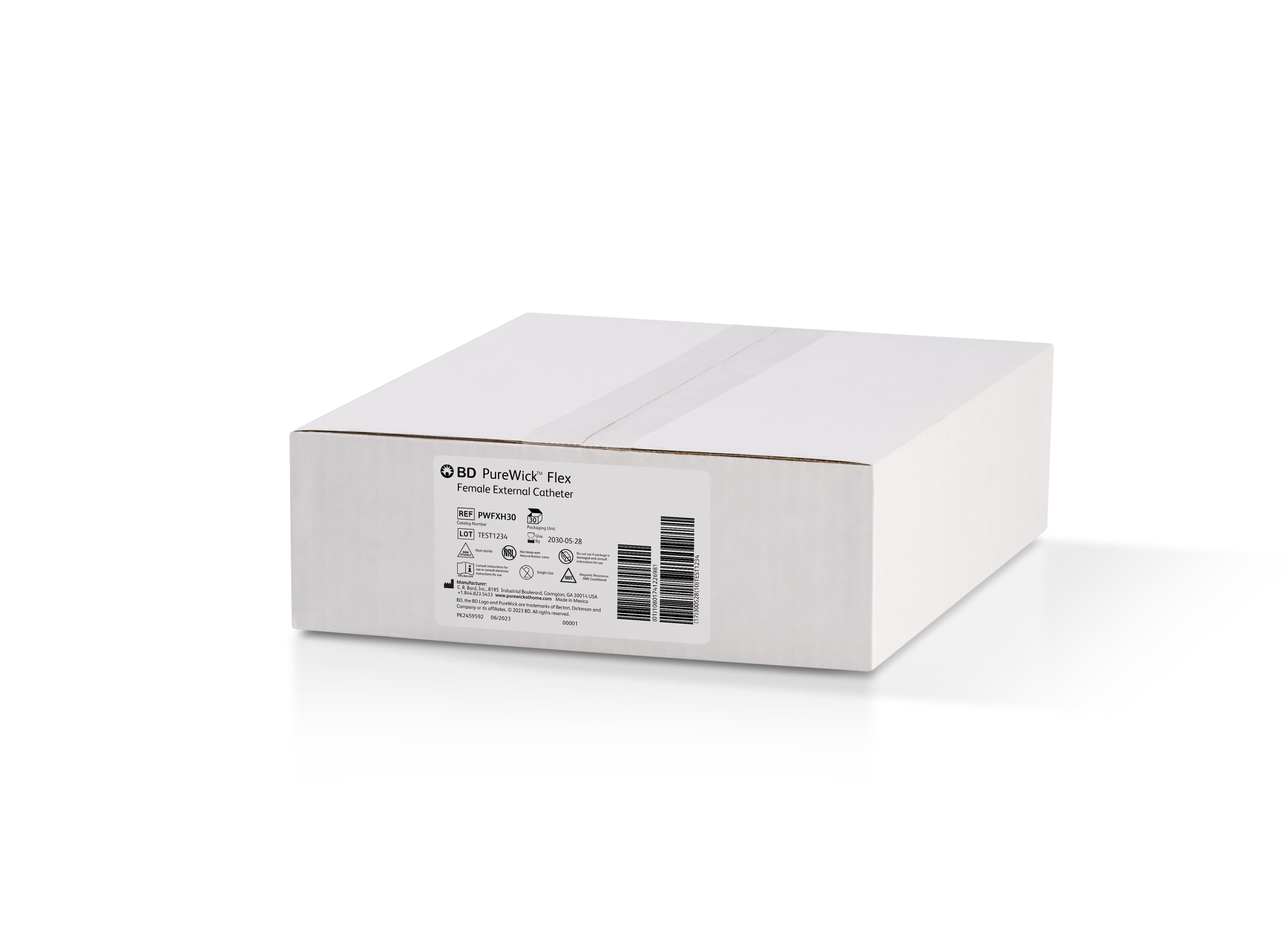 PureWick&trade; Flex Female External Catheters (Box of 30)