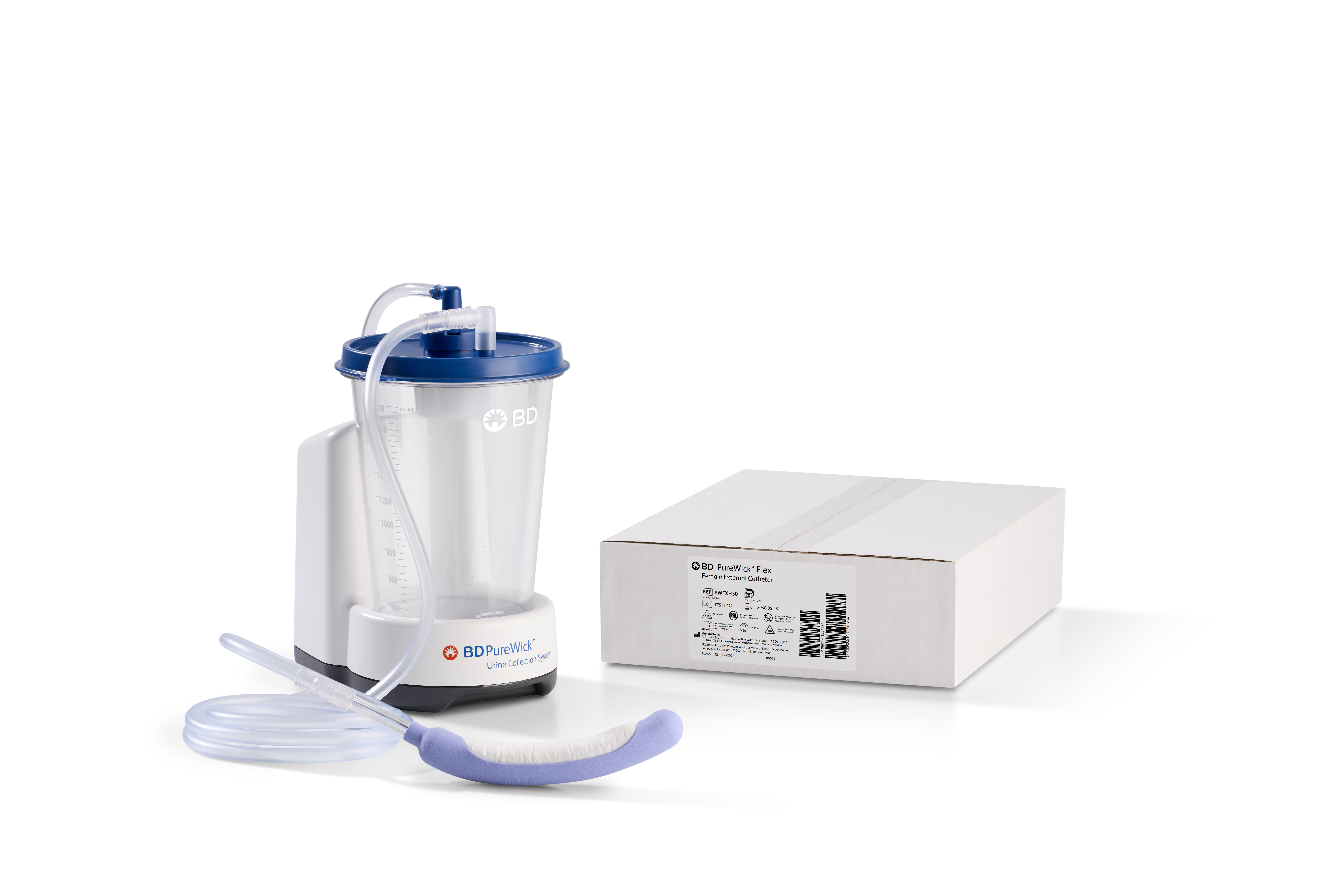 PureWick&trade; Urine Collection System Starter Set with Battery (for Women)