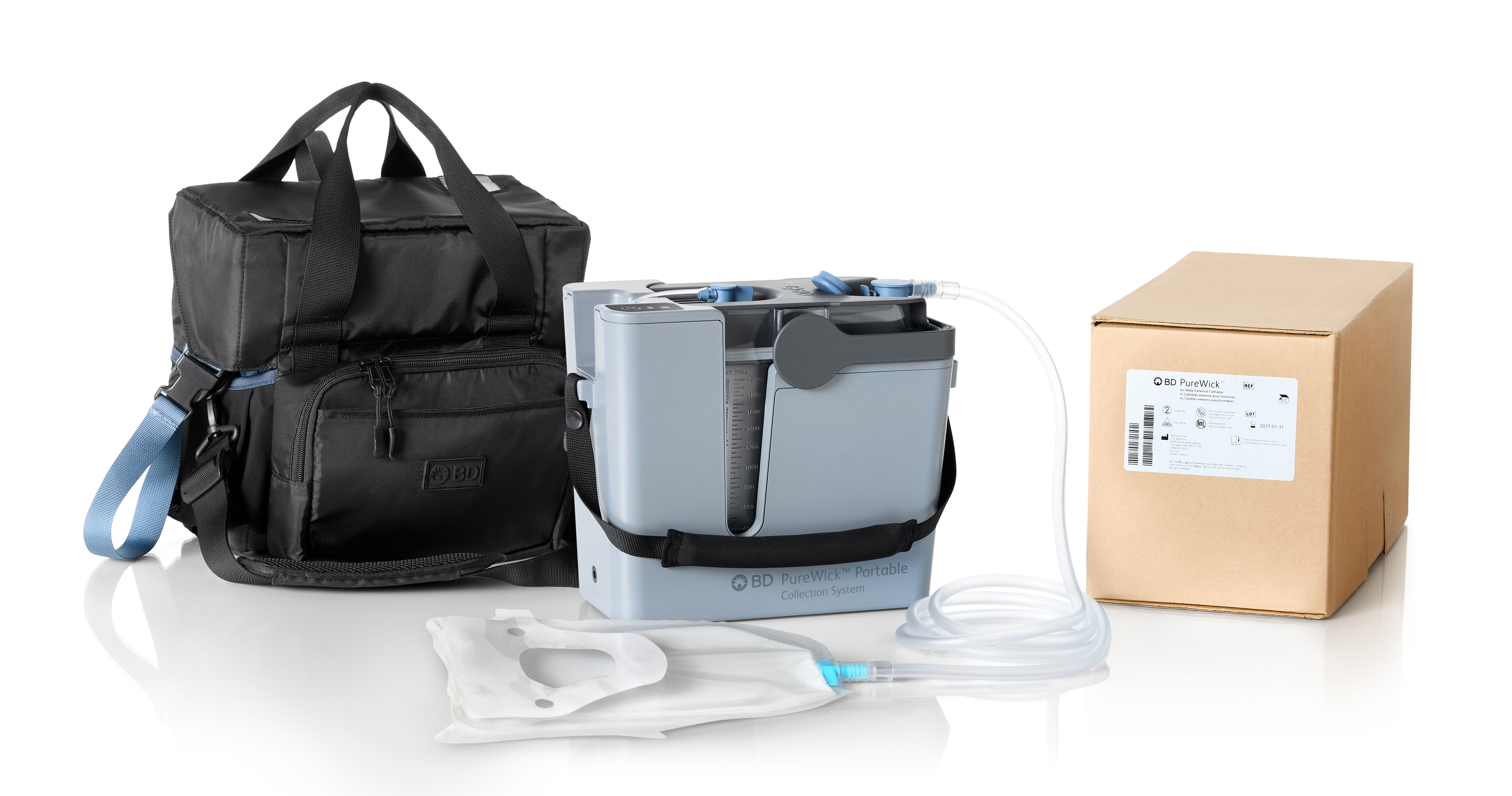 PureWick&trade; Portable Collection System Starter Set (for Men)