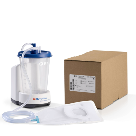 PureWick&trade; Urine Collection System Starter Set With Battery (for Men)