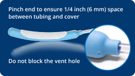 PureWick connection tips