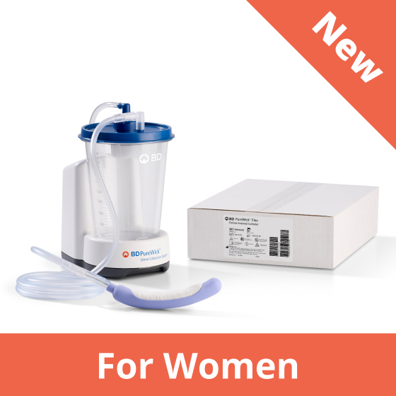 PureWick™ Urine Collection System Starter Set with Battery (for Women)